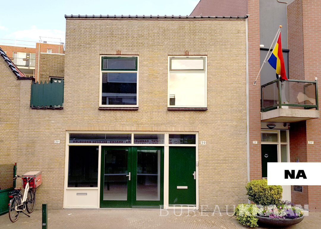 Splitsing appartement en bedrijfsruimte